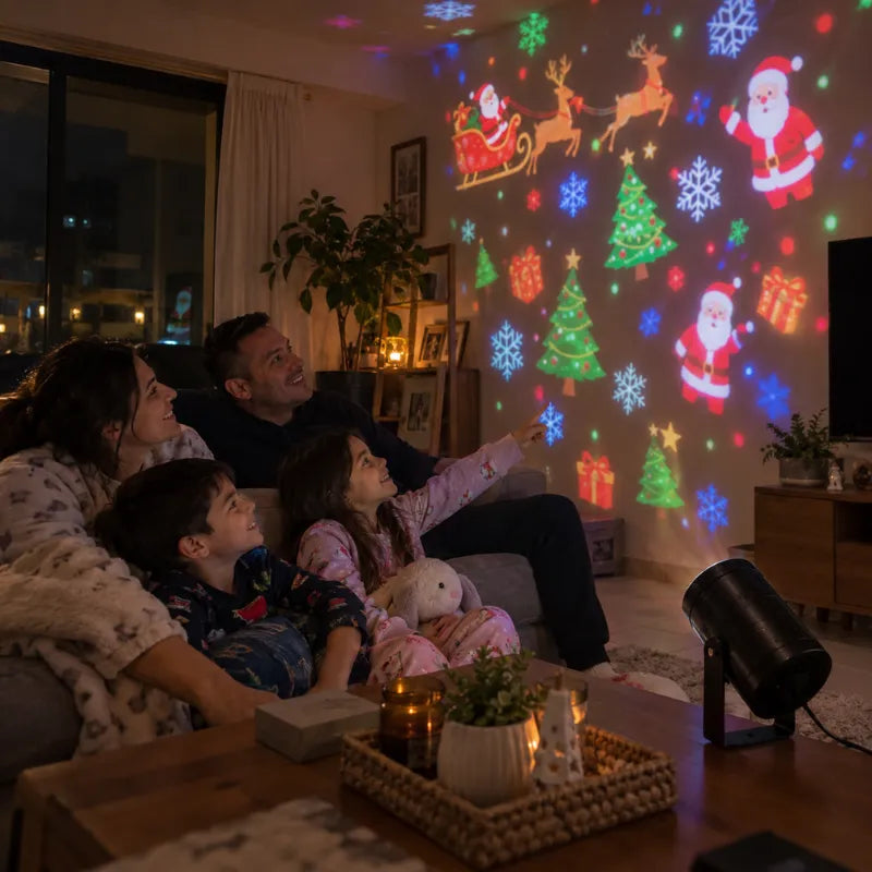 Navidad brillante en un instante