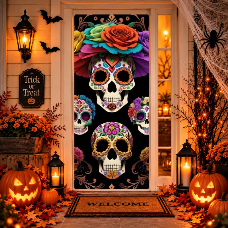 Funda para puerta halloween
