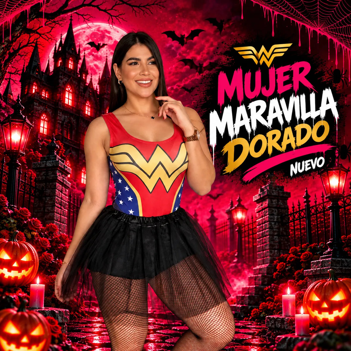 Body Halloween Piel de Durazno