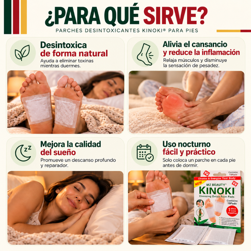Kinoki® Parches Desintoxicantes