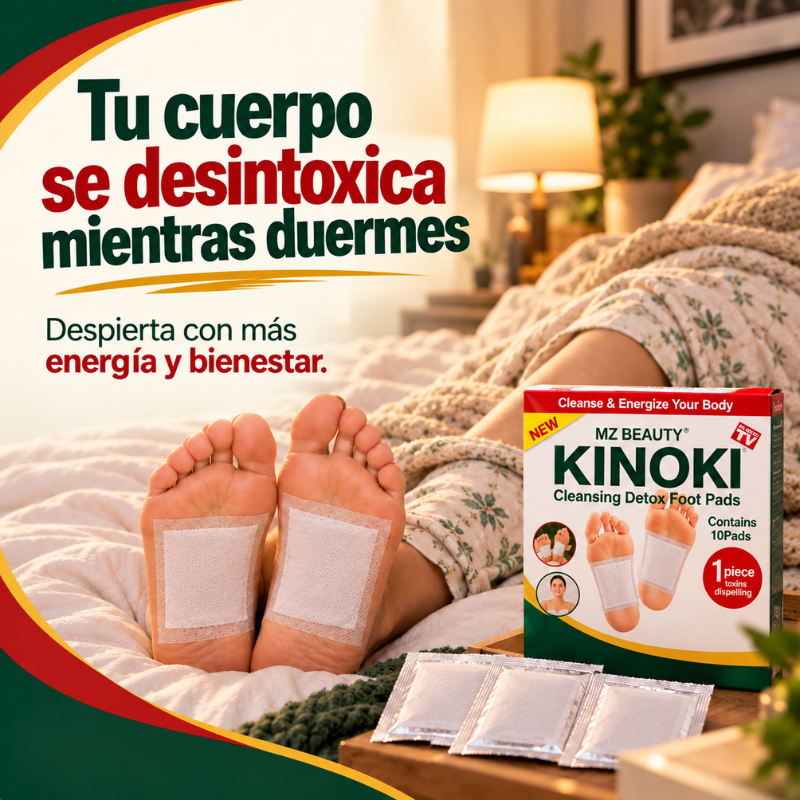 Kinoki® Parches Desintoxicantes