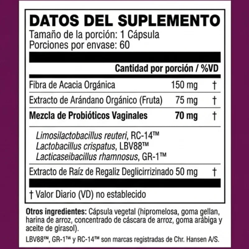 Probiótico Vaginal - Physician’s Choice®