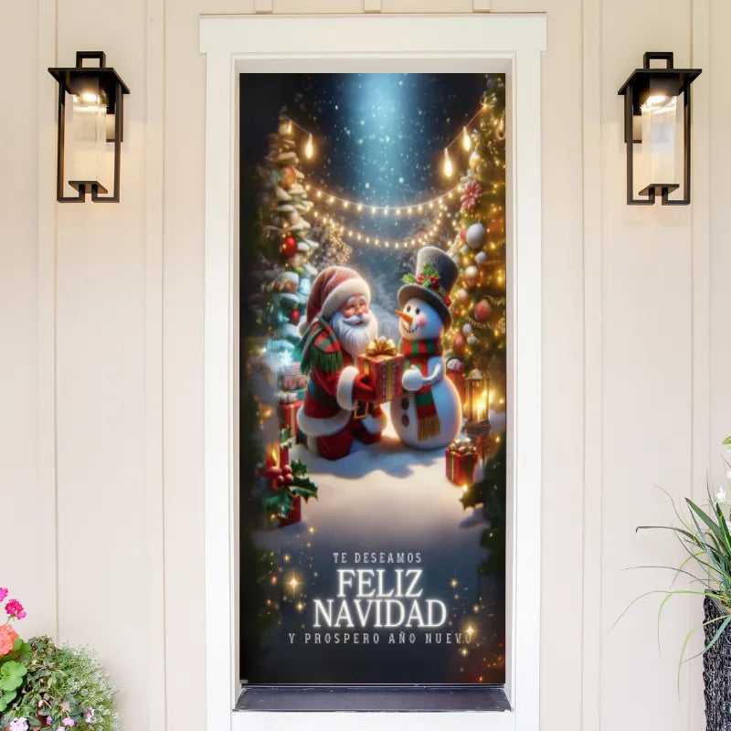 Funda  Navideña para Puerta